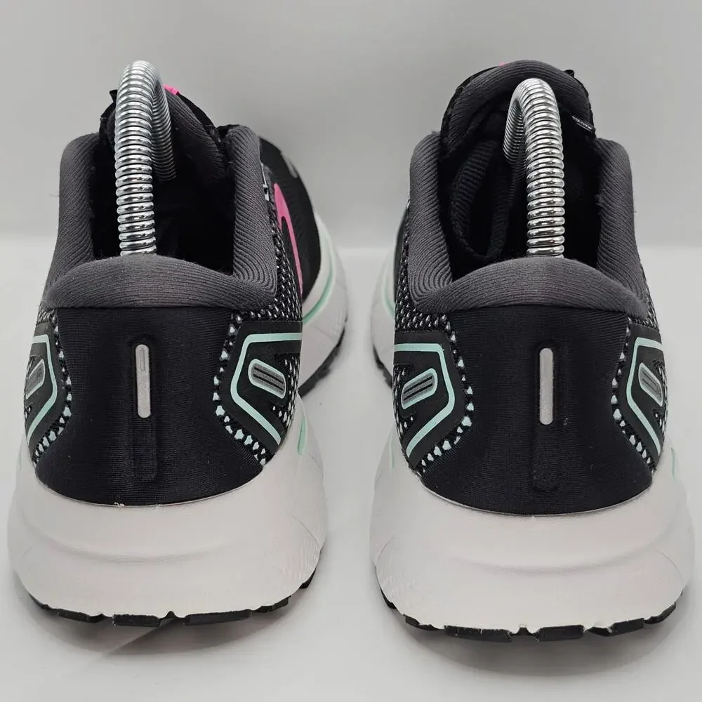 Brooks Ghost 14 Black Pink Yucca Womens 7.5 Medium B UK 5.5 Running Shoes